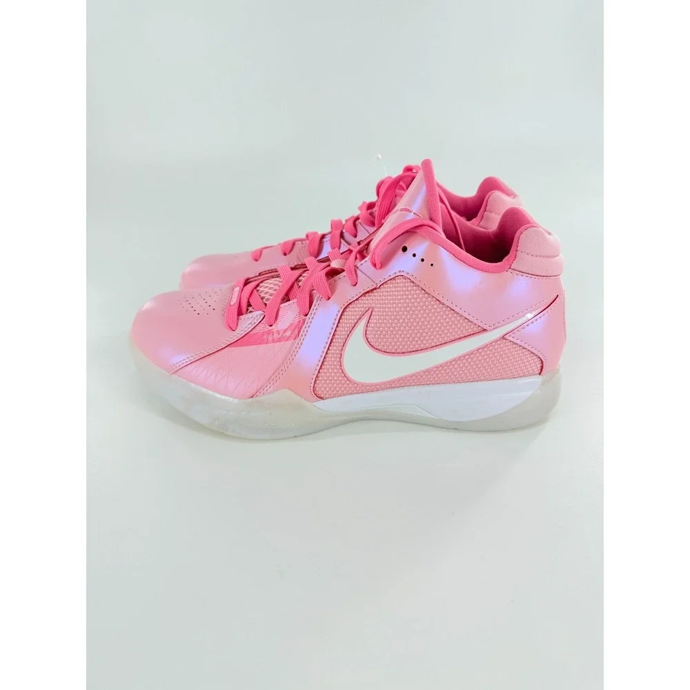 Nike KD 3‎ Aunt Pearl Mens Size 10 Medium Soft Pink White Lotus Pink FJ0982 600